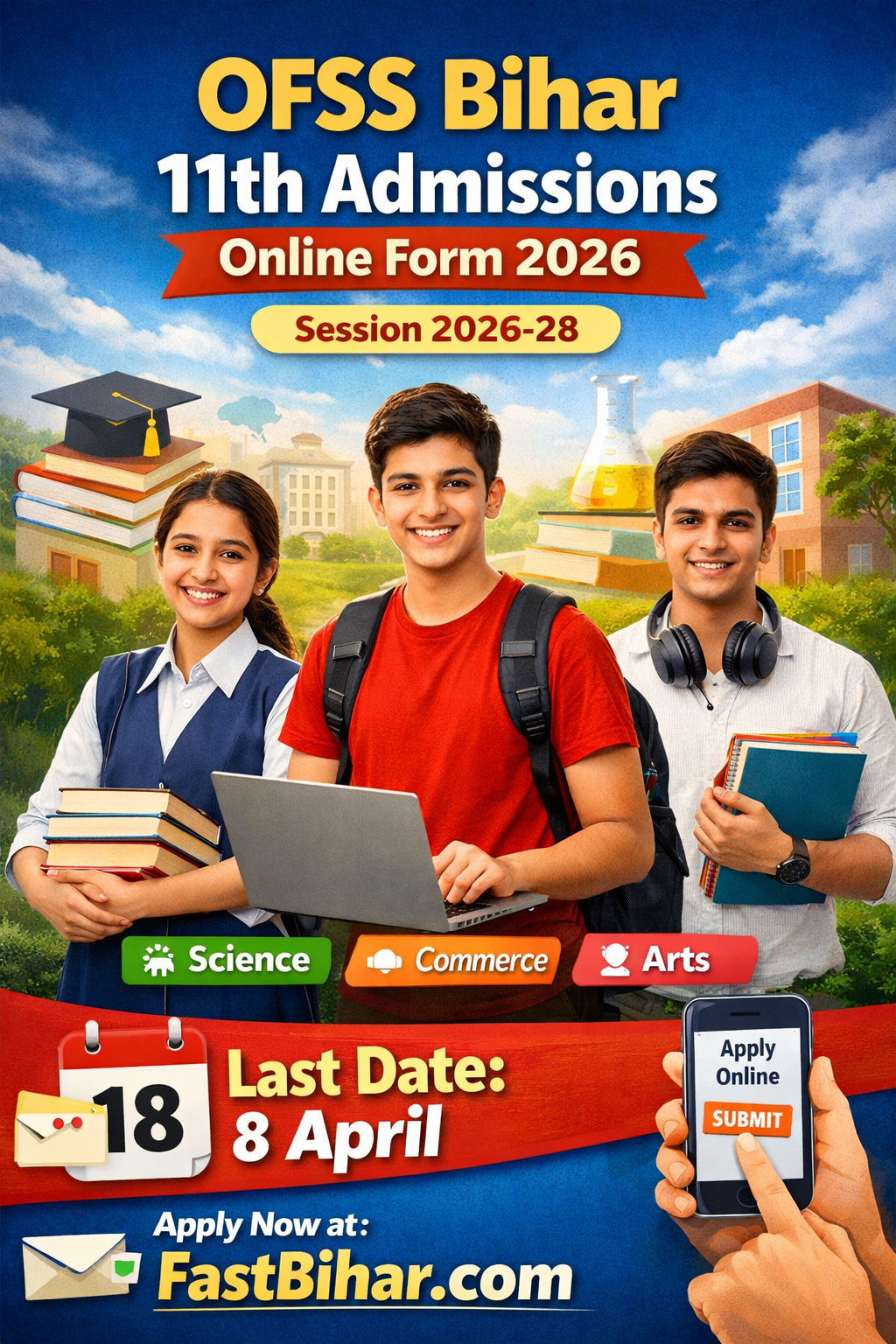 Bihar Board Inter Admission 2026
