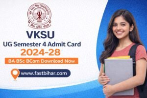 VKSU UG semester 4 Admit Card 2024-28 Download Link 2026
