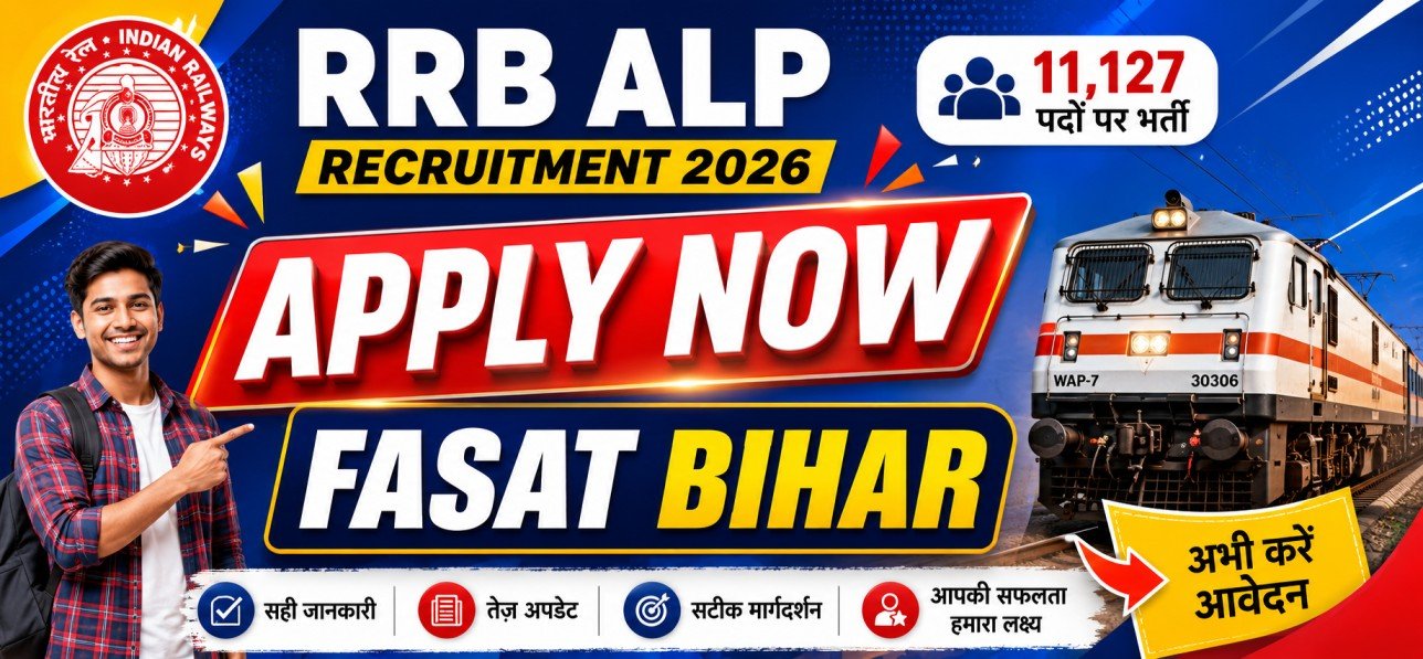 RRB ALP Recruitment 2026 Apply Now