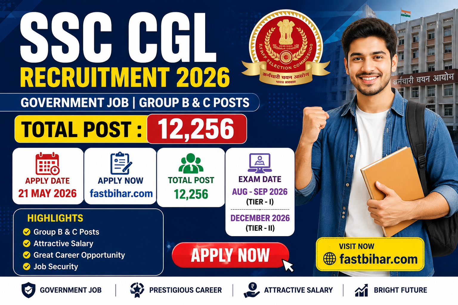 SSC CGL Recruitment 2026