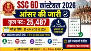 SSC GD Constable 2026 Answer Key Download