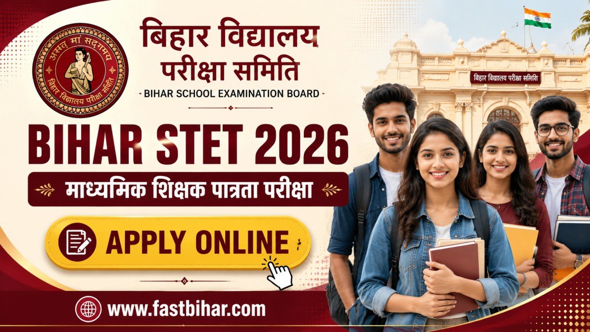 Bihar STET 2026 Online Form