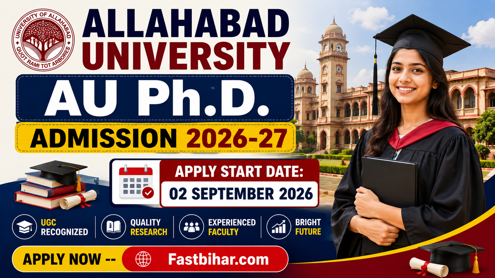 Allahabad University Ph.D. Admission 2026-27