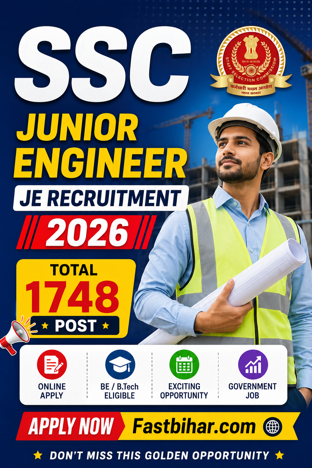SSC JE Recruitment 2026