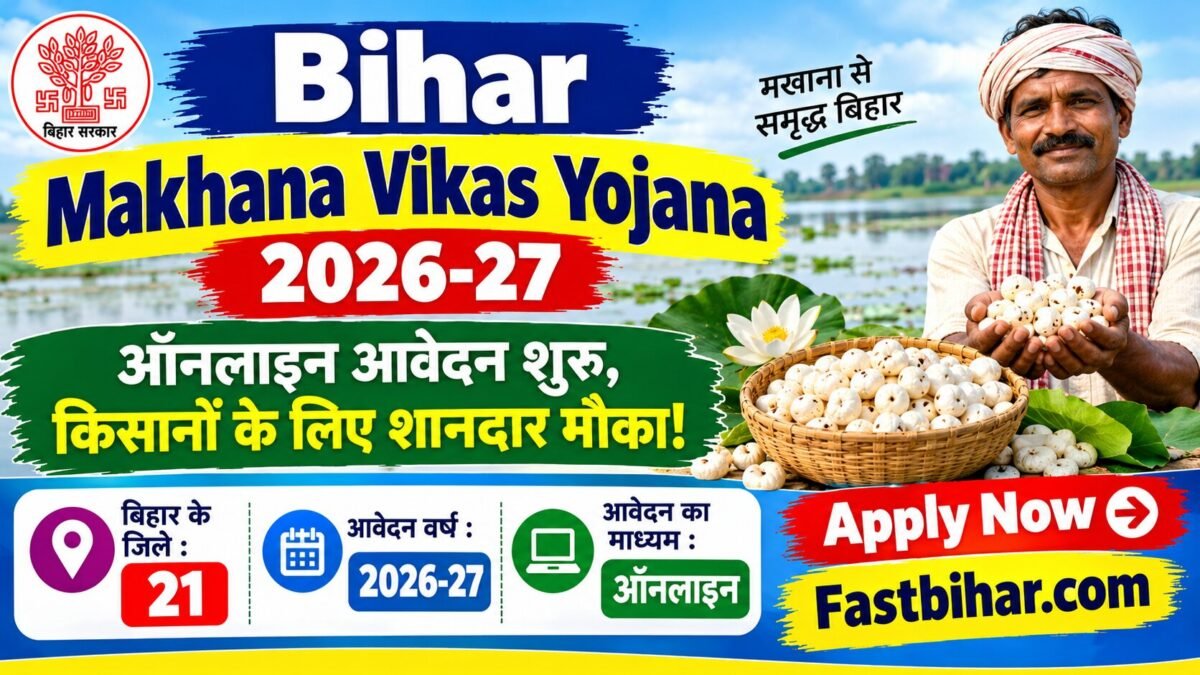Bihar Makhana Vikas Yojana 2026-27