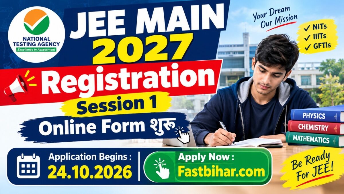 JEE Main 2027 Registration