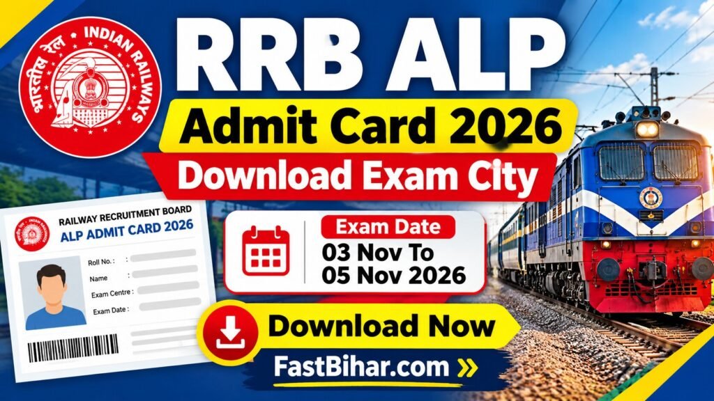 RRB ALP Admit Card 2026